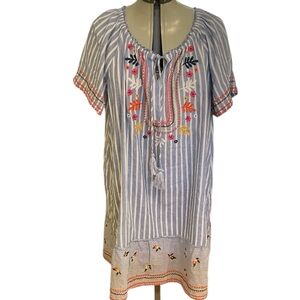 John Mark Happy Days Embroidered dress